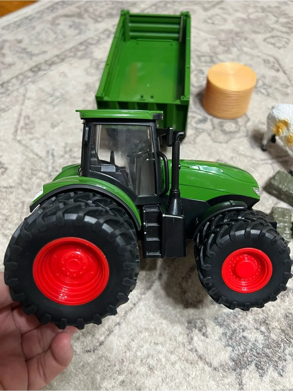Remote Controlled Tractor & Trailer Farm Set